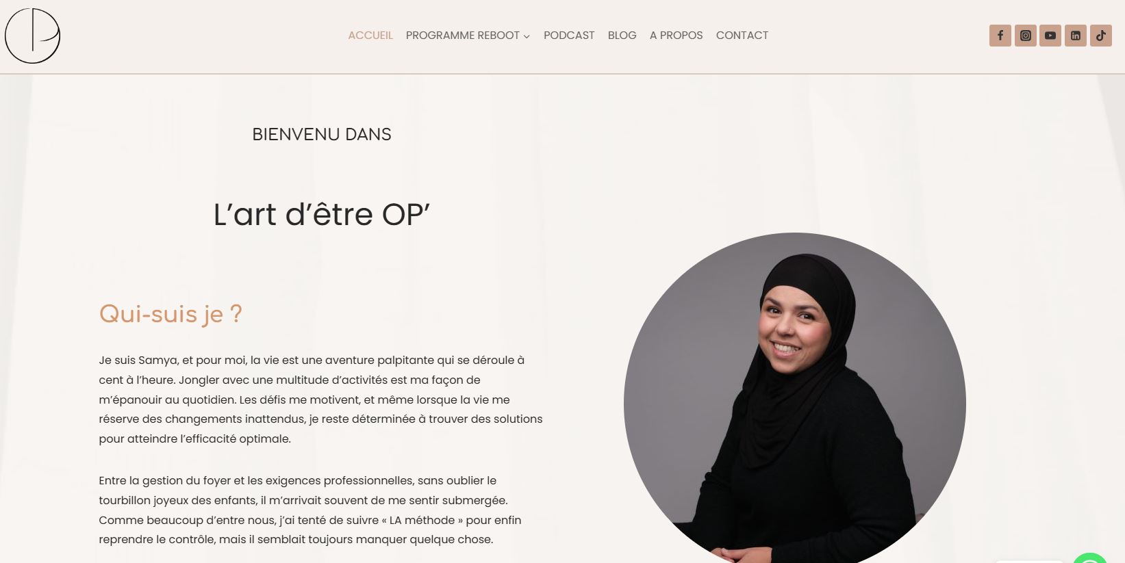 Site Vitrine